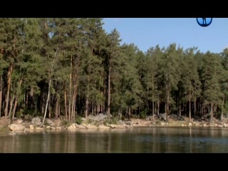 wonders of russia. lake turgoyak